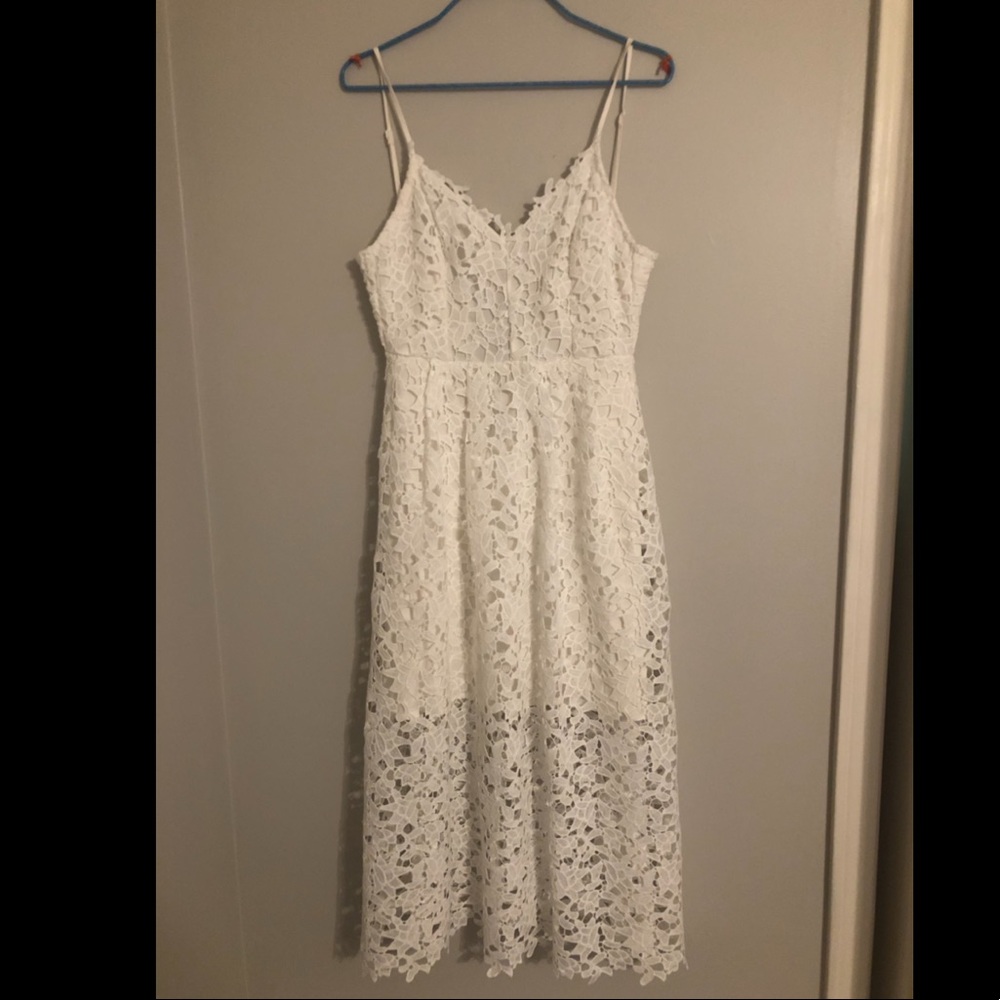 ASTR the Label Lace Midi Dress